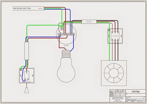 bathroom vent fan wiring diagram